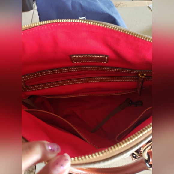 Dooney & Bourke Pebble Grain Bristol Satchel - Picture 4 of 8